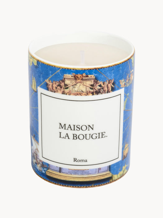 Handmade Scented Candle Roma Cedarwood Sandalwood & Leather