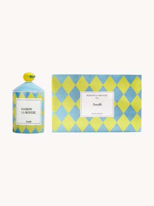 Handmade Scented Candle Amalfi Thyme Jasmine & Rose