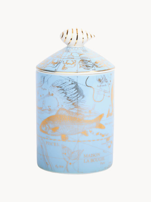 Handmade Scented Candle Pisces Monoi & Sea Salt