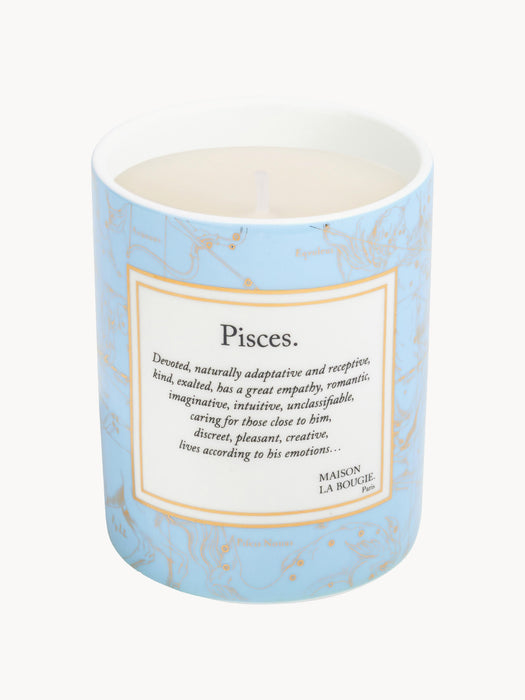 Handmade Scented Candle Pisces Monoi & Sea Salt