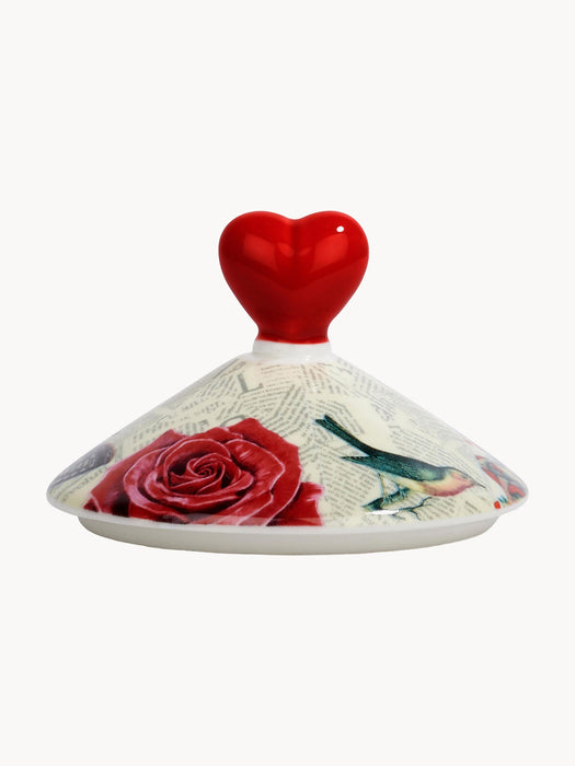Handmade Scented Candle Rose Rouge Cedarwood Gurjum & Tonka Bean