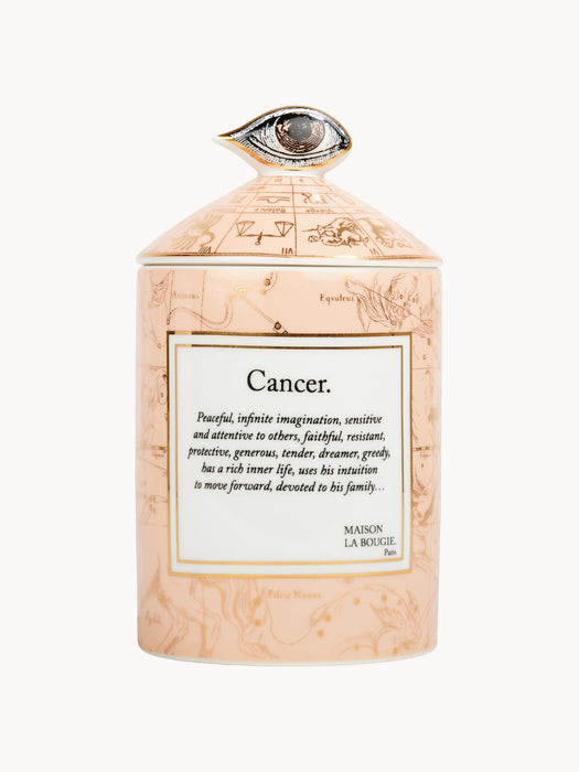 Handmade Scented Candle Cancer Bergamot & Vetiver