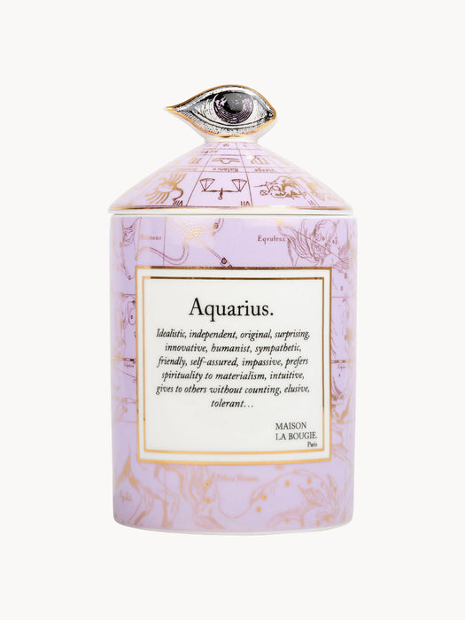 Handmade Scented Candle Aquarius Frankincense & Patchouli