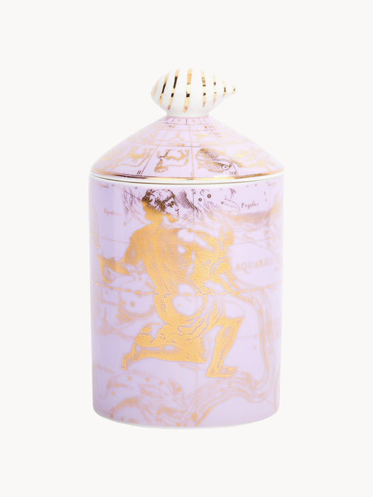 Handmade Scented Candle Aquarius Frankincense & Patchouli