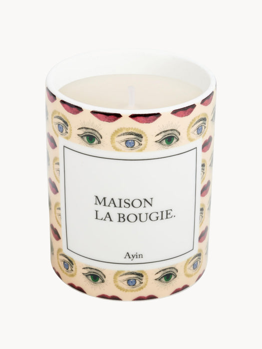 Handmade Scented Candle Ayin Amber Thyme & Vanilla