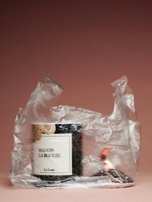 Handmade Scented Candle La Lune Bergamot Lemon & Fig