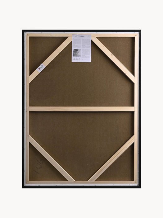 Hand-Painted Canvas Art Without with Wooden Frame