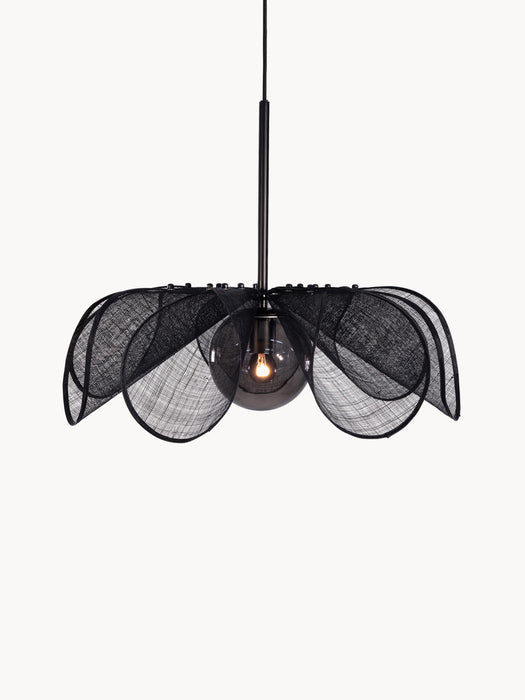 Large Banana Fibre Pendant Light Styrka in various sizes