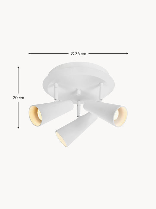 Metal Ceiling Spotlight Crest