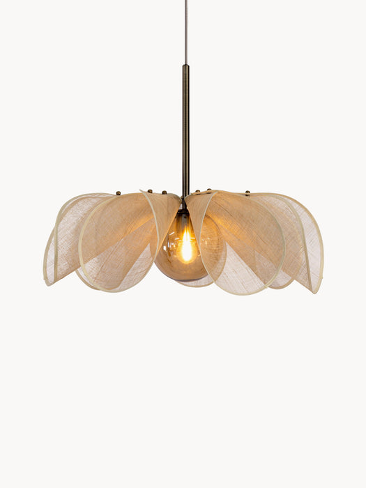 Large Banana Fibre Pendant Light Styrka in various sizes