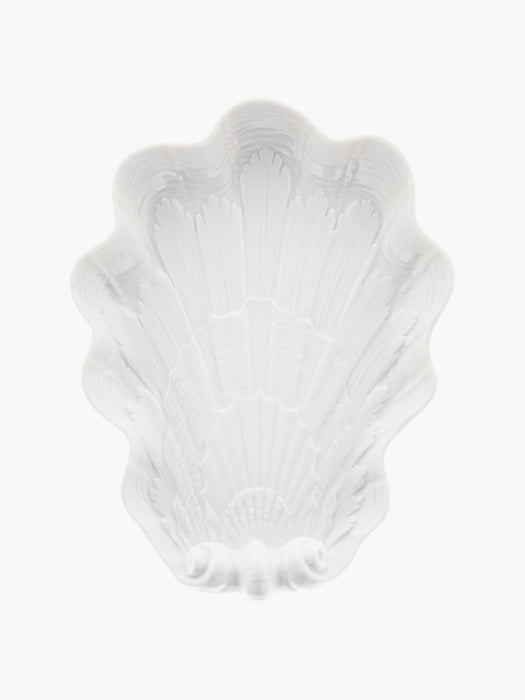 Handmade Porcelain Serving Plate Swan