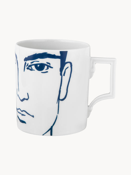 Handmade Porcelain Mug Adam