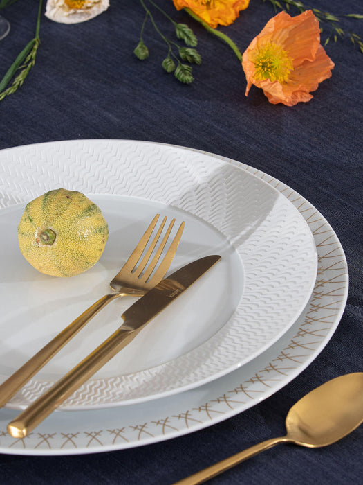 Handmade Porcelain Breakfast Plates No 41 Set of 2