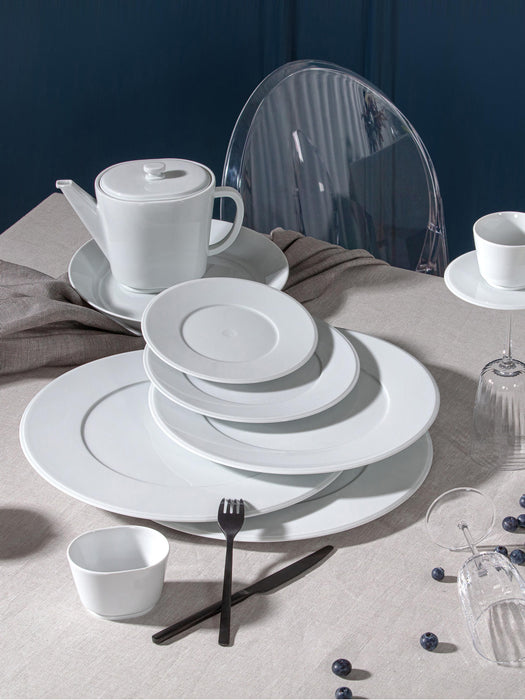Handmade Porcelain Dinner Plates Vitruv Set of 2