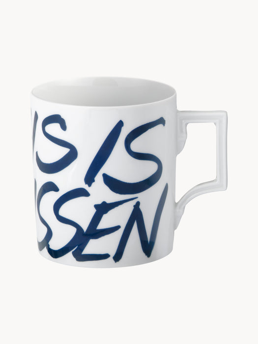 Handmade Porcelain Mug This is Meissen