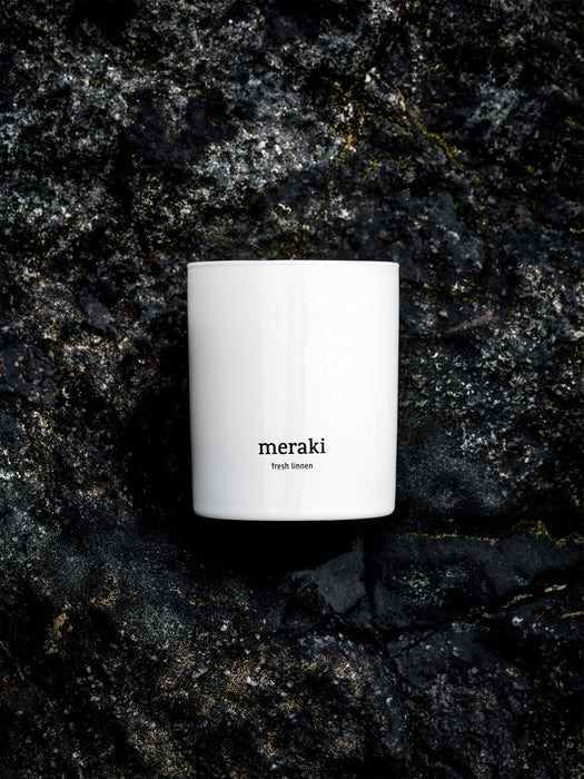 Scented Candle Fresh Linen Lemon Jasmine & Musk
