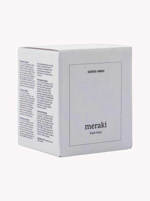 Scented Candle Fresh Linen Lemon Jasmine & Musk