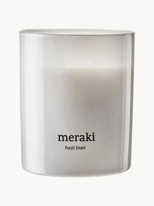 Scented Candle Fresh Linen Lemon Jasmine & Musk