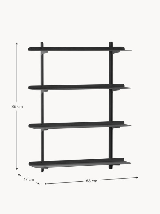 Metal Wall-Mounted Shelf Linara