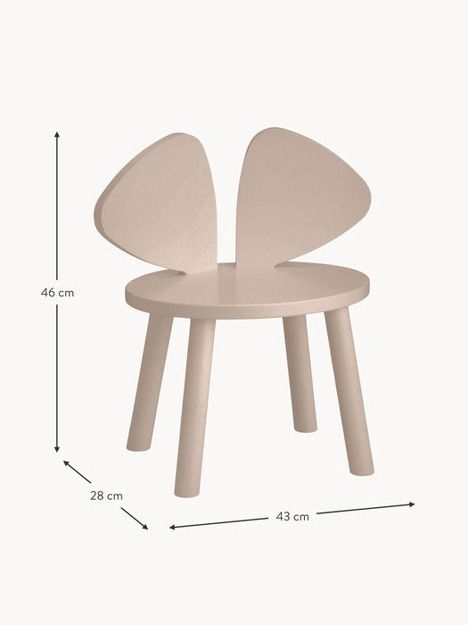 Kids Wooden Chair Mouse