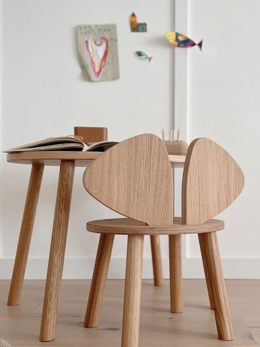 Kids Wooden Chair Mouse
