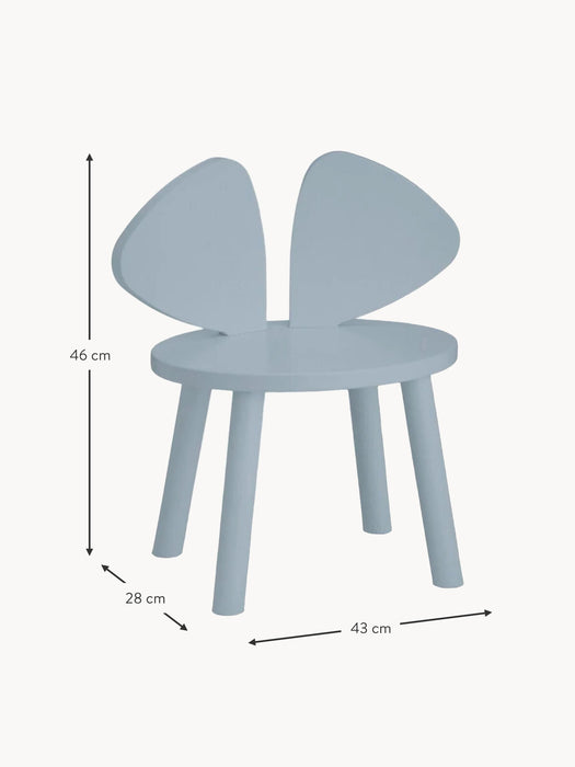 Kids Wooden Chair Mouse