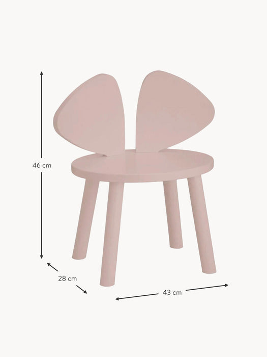 Kids Wooden Chair Mouse