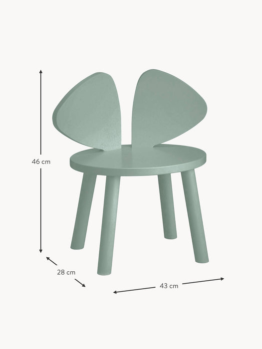 Kids Wooden Chair Mouse