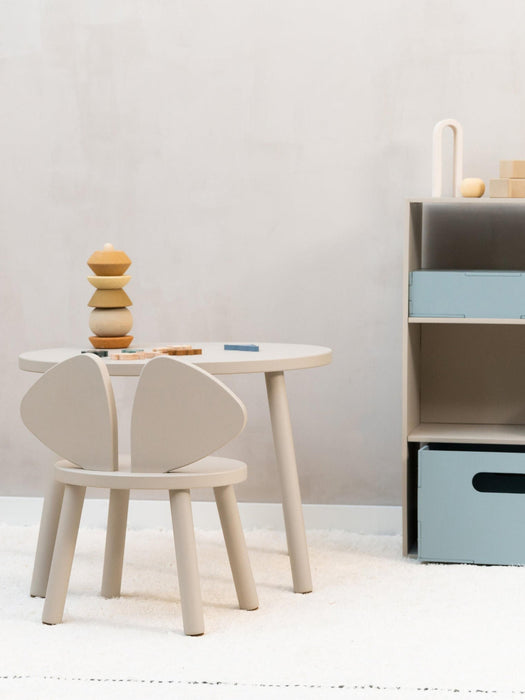Mouse Kids Table with Kids Chair
