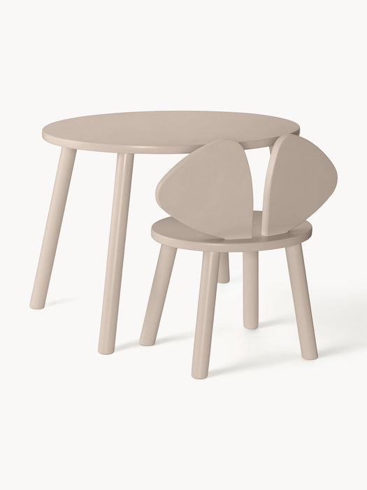 Mouse Kids Table with Kids Chair