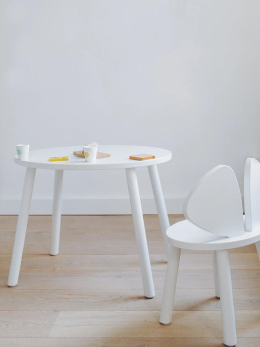 Kids Oval Wooden Table Mouse