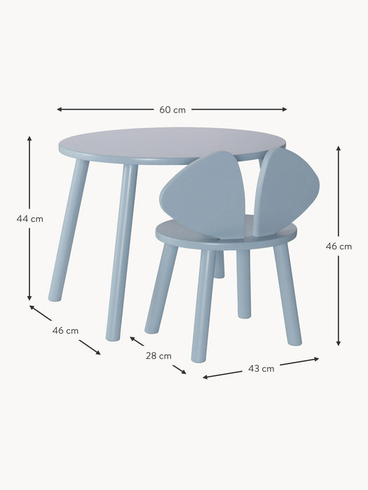 Kids Table Mouse with Kids Chair