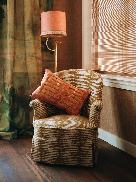 Handmade Cushion Cleo with Tufted Decorations