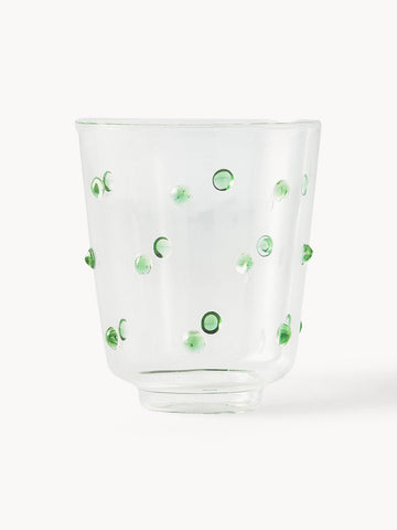 Nob Mouth-Blown Borosilicate Tumblers, Set of 2