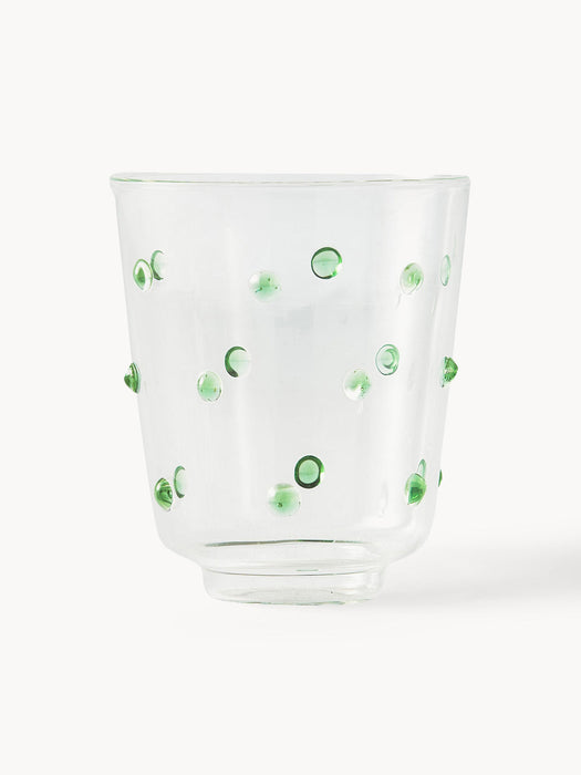 Nob Mouth-Blown Borosilicate Tumblers, Set of 2