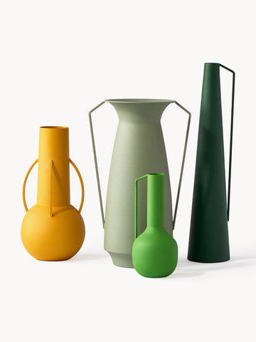Roman Handmade Decorative Vases, Set of 4