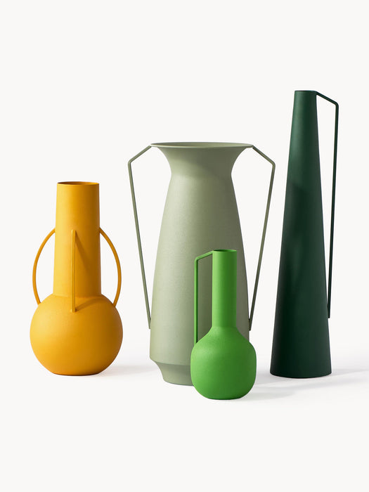 Roman Handmade Decorative Vases, Set of 4