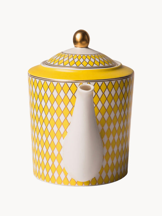 Chess Handmade Porcelain Teapot, 1.1 L