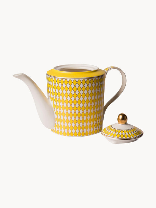 Chess Handmade Porcelain Teapot, 1.1 L