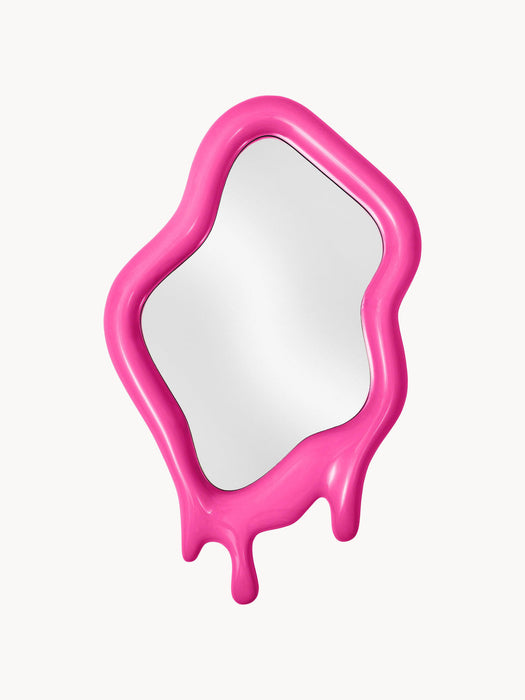 Melting Wall Mirror in an Organic Shape