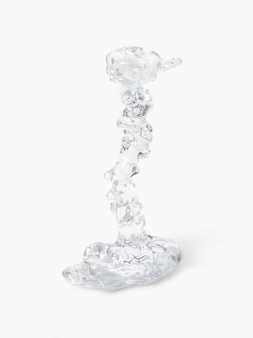 Drip Handmade Glass Candle Holder