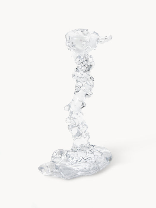 Drip Handmade Glass Candle Holder