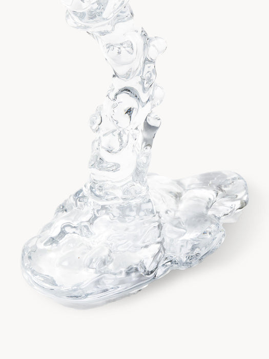 Drip Handmade Glass Candle Holder