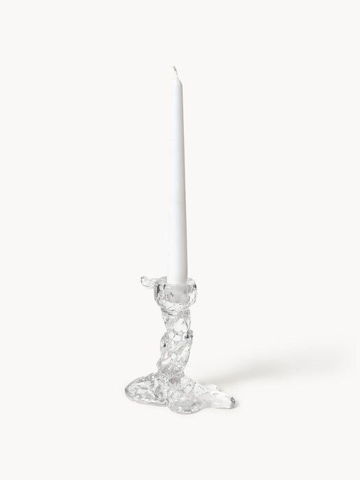 Drip Handmade Glass Candle Holder