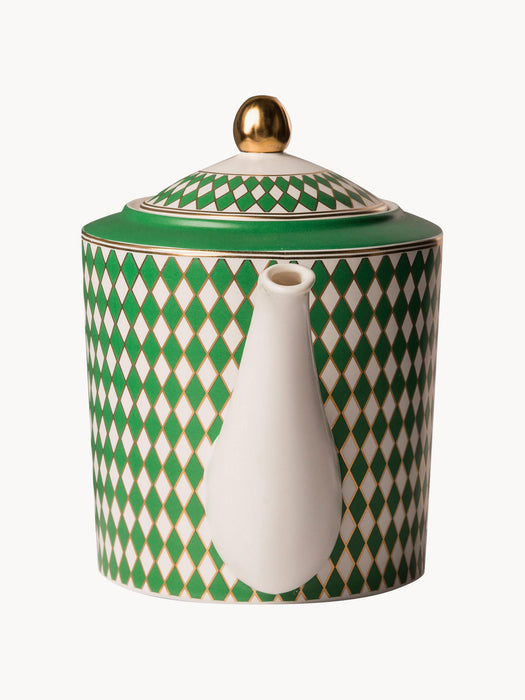 Chess Handmade Porcelain Teapot, 1.1 L