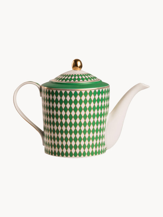 Chess Handmade Porcelain Teapot, 1.1 L