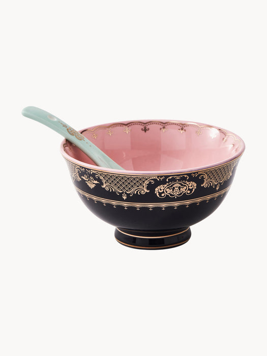 Asian Handmade Tableware Set, 4 People, Set of 20