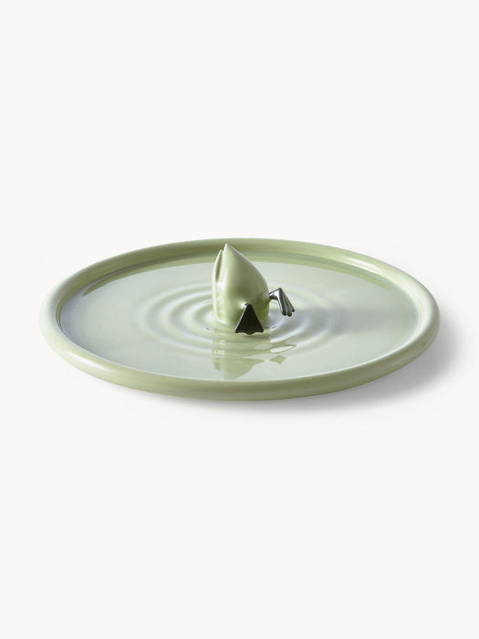 Diving Duck Handmade Ceramic Serving Plate