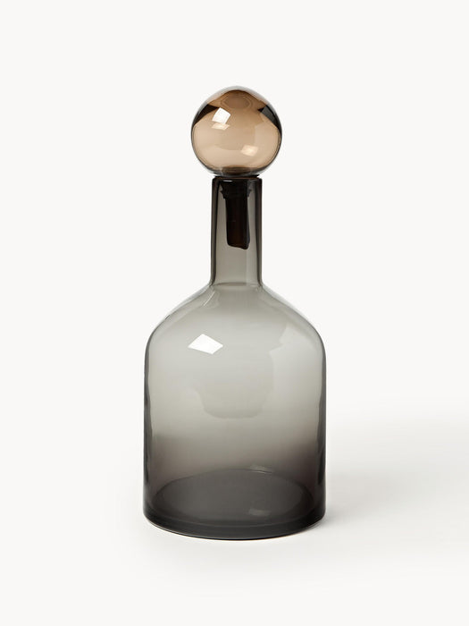 Bubbles Mouth-Blown Decorative Bottles, Set of 4