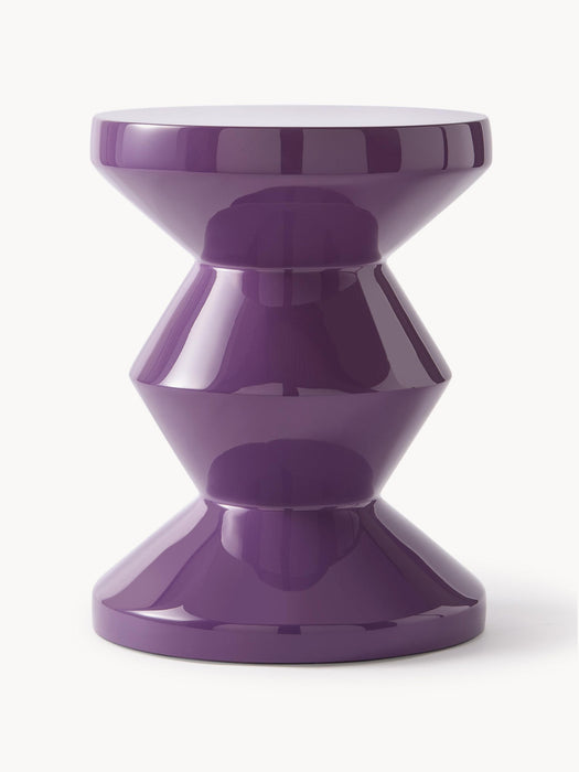 Zig Zag Round Side Table